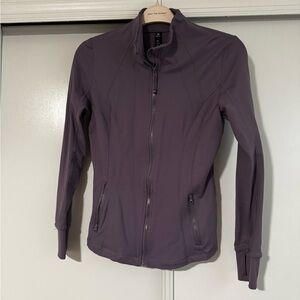 90 Degree By Reflex Women's Utility Jacket in Deep Purple